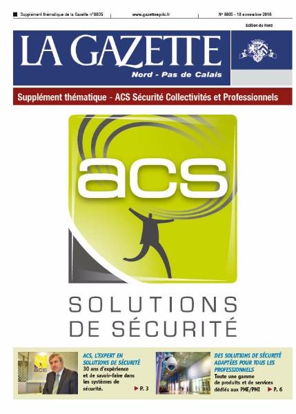 Supplément thématique ACS - LA GAZETTE