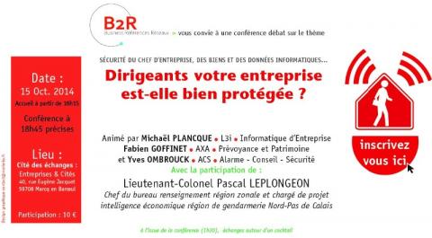 Conférence : Dirigeants, votre entreprise est-elle bien protégée ?