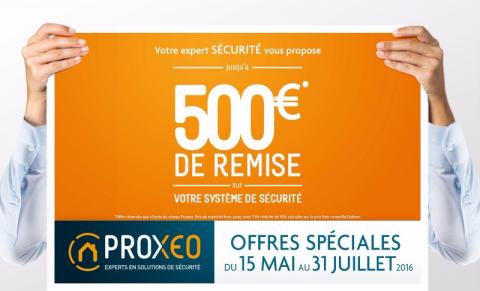 Offre spéciale du 15 Mai au 31 Juillet 2016