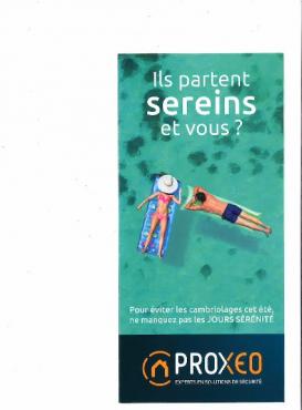 5 ANS DE TÉLÉSURVEILLANCE OFFERTS 5 ANS DE TÉLÉSURVEILLANCE OFFERTS